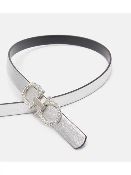 Cu centură curea Ferragamo din piele