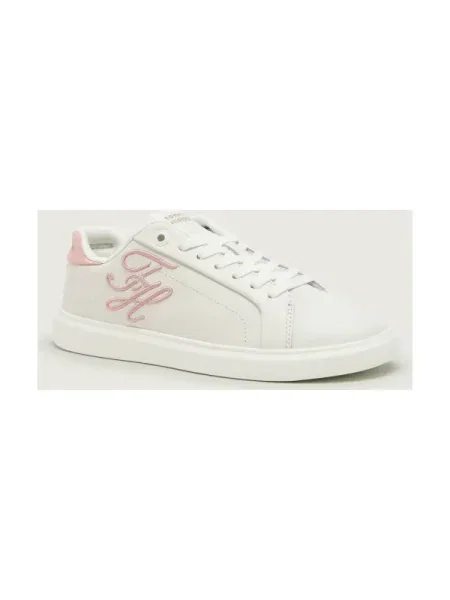 Pantofi Tommy Hilfiger din piele alb
