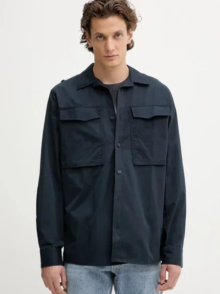 Košile G-Star 0 tmavomodrá regular