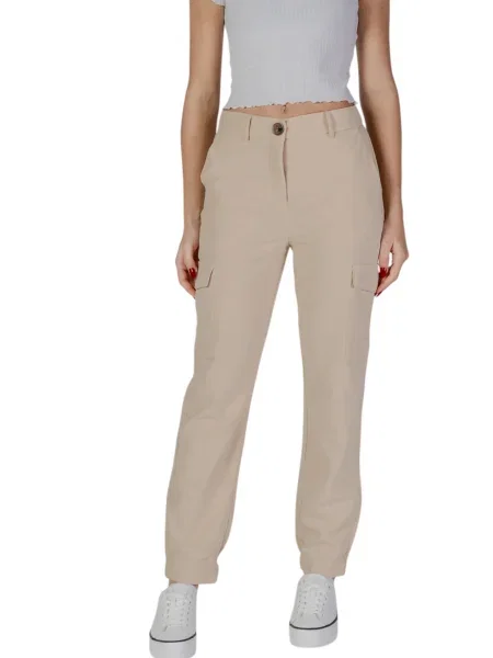 Pantaloni cargo B.young bej
