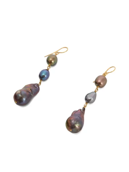 Cercei Jil Sander auriu