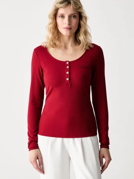 Tricou cu mânecă lungă Guess