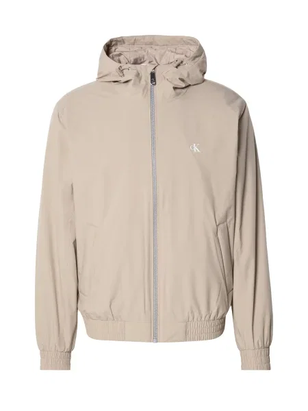 Calvin Klein Jeans Geacă de primăvară-toamnă cappuccino maro