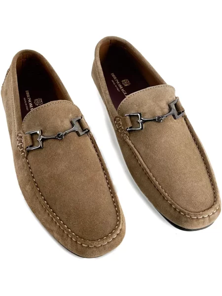 Pantofi loafer Bruno Magli maro
