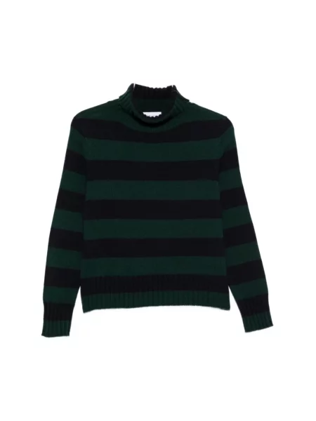 Sweter z golfem Be You z kaszmiru niebieski