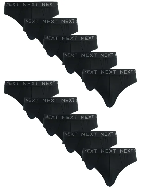 Next Spodnje hlačke črna bela