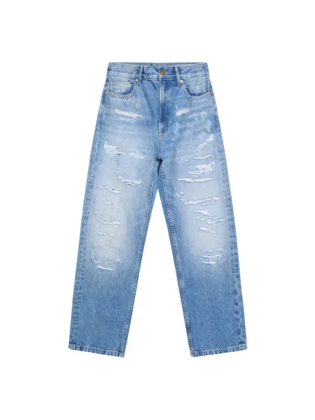 Bershka Jeans denim albastru