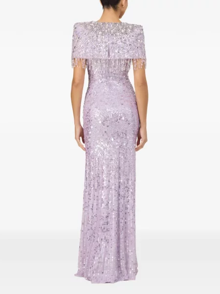Rochie cu paiete Jenny Packham cu paiete violet