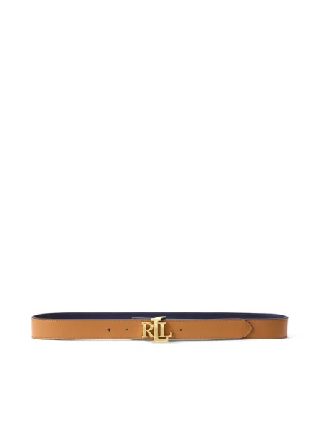 Pasek LAUREN RALPH LAUREN brązowy