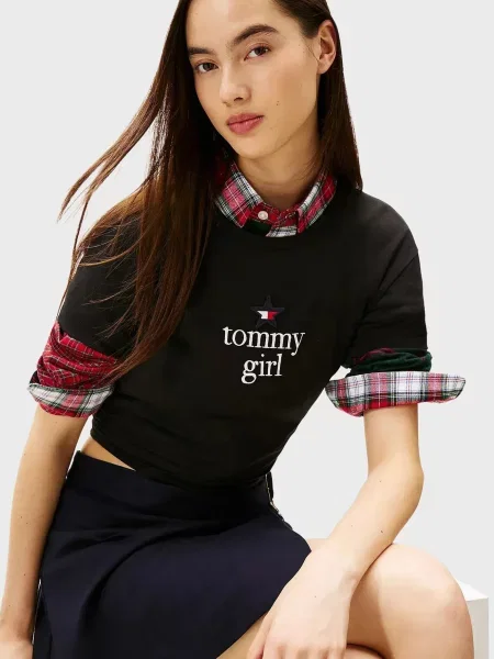 Футболка Tommy Jeans черная