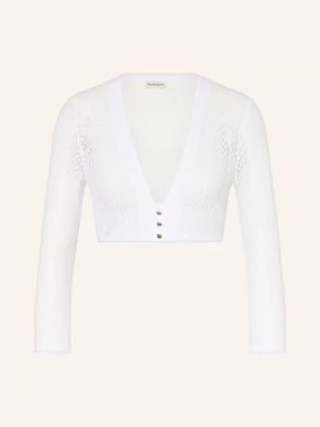 Heimatglück Tracht Bluzka Bawarska Fanny weiss biała