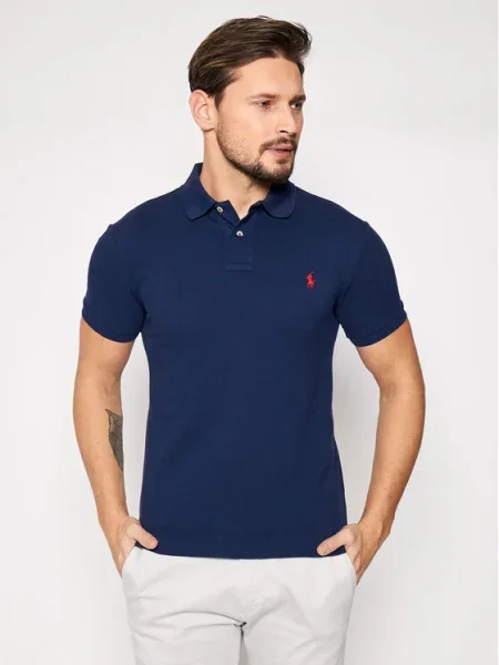 Polo Ralph Lauren Тениска с яка и Core Replen тъмносин
