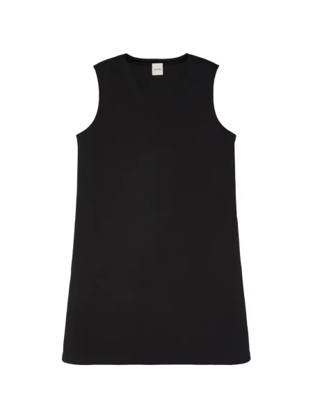 Rochie mini Calvin Klein fără mâneci negru