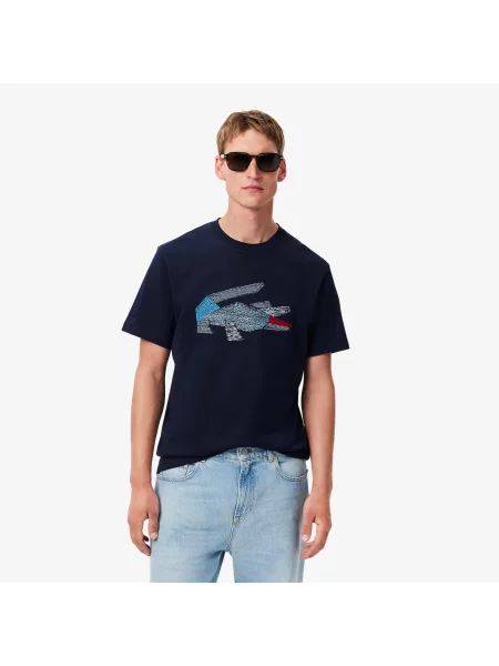 Футболка Lacoste синяя