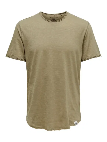 Only & Sons Tricou Benne kaki bej
