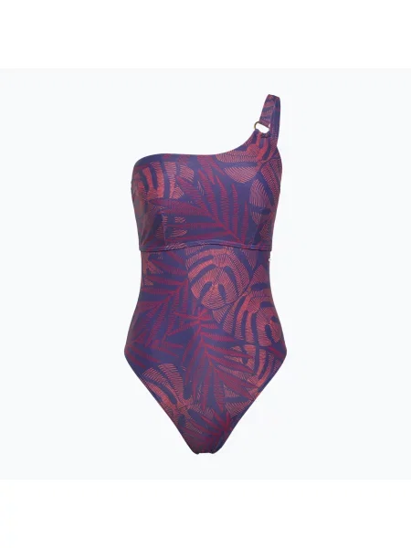 Speedo дамски бански от една част Shaping Printed Asymmetric hapuna blue синьо