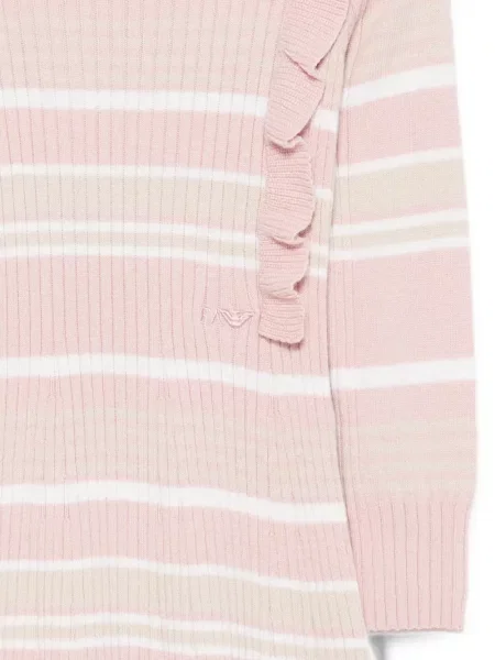 Sukienka dziecięca Emporio Armani różowa