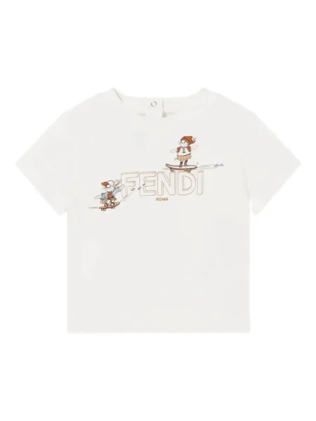Тениска Fendi бяло
