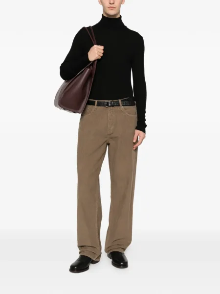 Pantaloni Sunflower de catifea cord maro