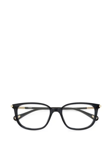 Ochelari de soare Chloé Eyewear cu imprimeu geometric negru