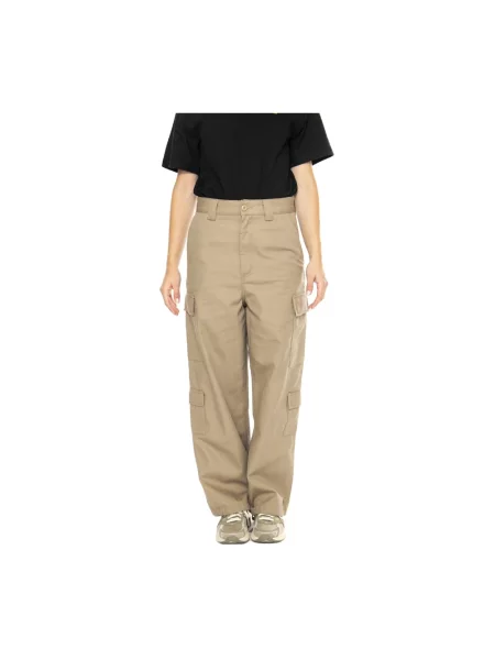 Spodnie Carhartt Wip beżowe