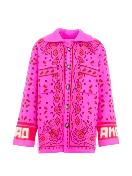 Cardigan Giada Benincasa tricotate roz