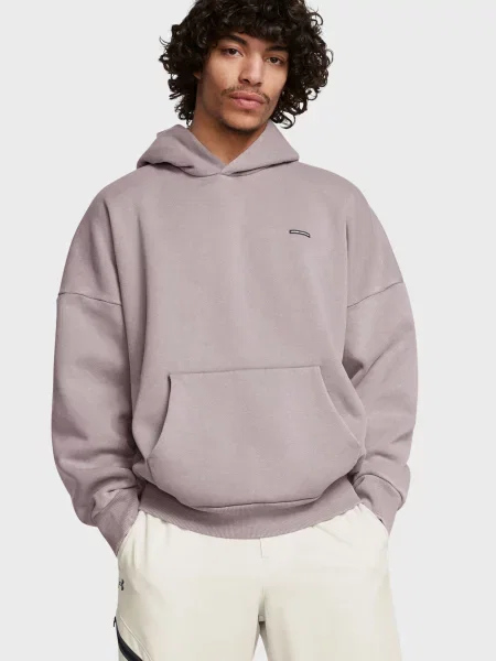 Спортивная кофта Under Armour с капюшоном розовая