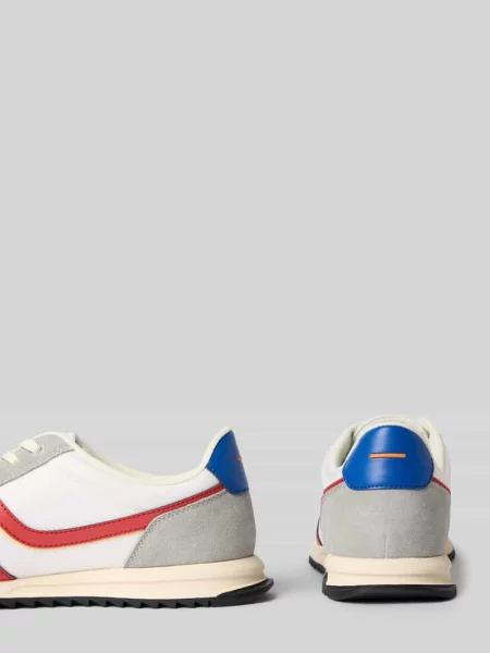 Sneakersy z nadrukiem z logo model ZAYN_TENN_BNYMI' Boss Orange białe
