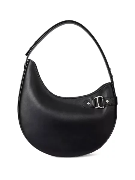 Geantă Lauren Ralph Lauren cu cataramă negru