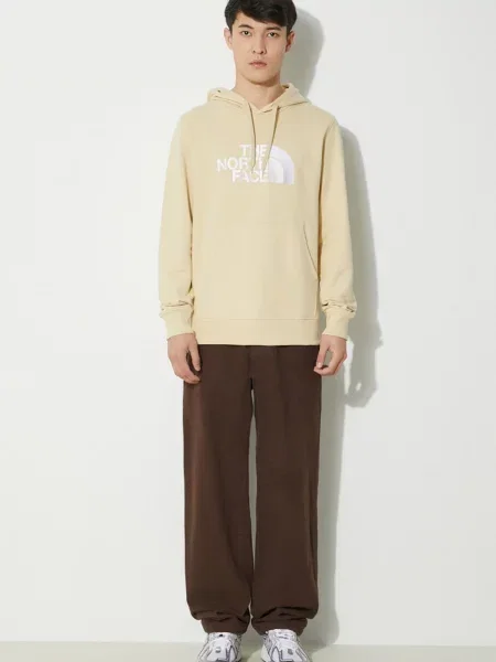 Sweter The North Face beżowy