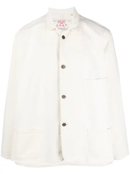 Blugi Levi's® cu talie înaltă alb
