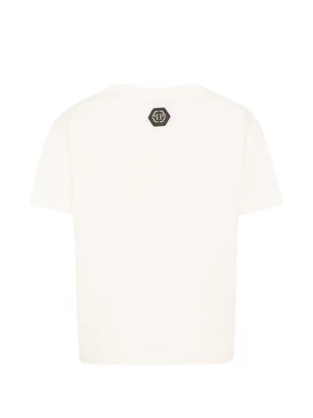 Dětské tričko Philipp Plein bílé