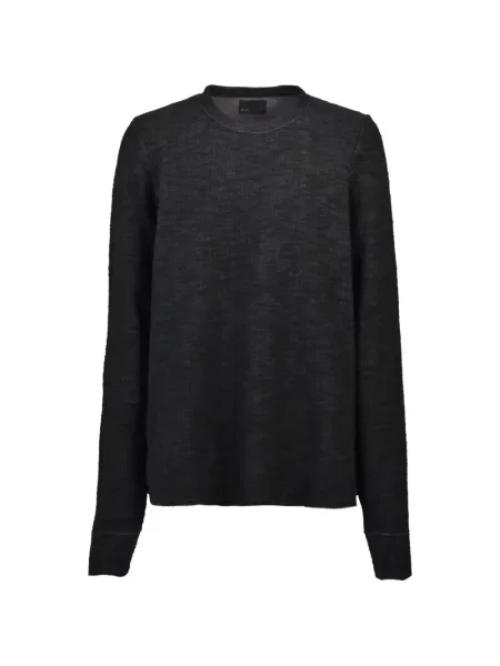 Lung tricou Filth tricotate negru