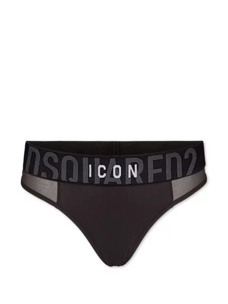 Τάνγκα Dsquared2 από διχτυωτό μαύρο