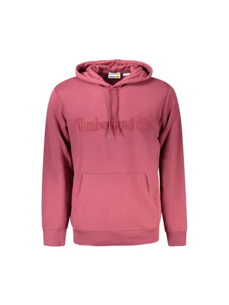 Bluza Timberland z kapturem fioletowa