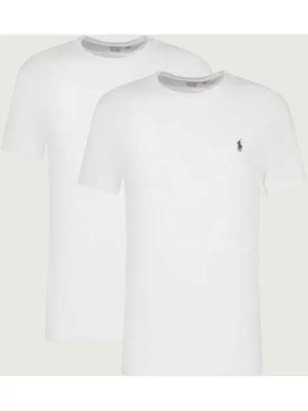 POLO RALPH LAUREN Tricou | Custom slim fit alb