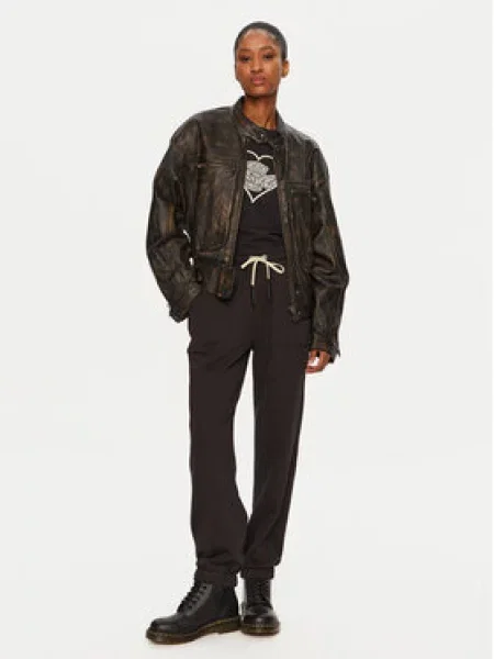 Kalhoty Aeronautica Militare Aeronautica Sport nero černé