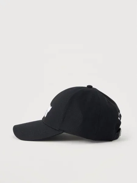 Karl Lagerfeld Čiapka Ikon / biela čierna