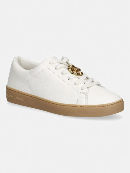 MICHAEL Michael Kors Keaton Lace Up sneakers pentru femei din piele alb