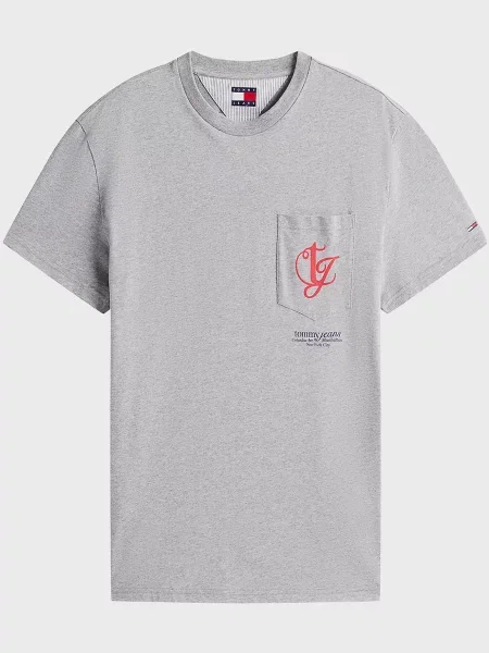 Футболка Tommy Jeans сіра