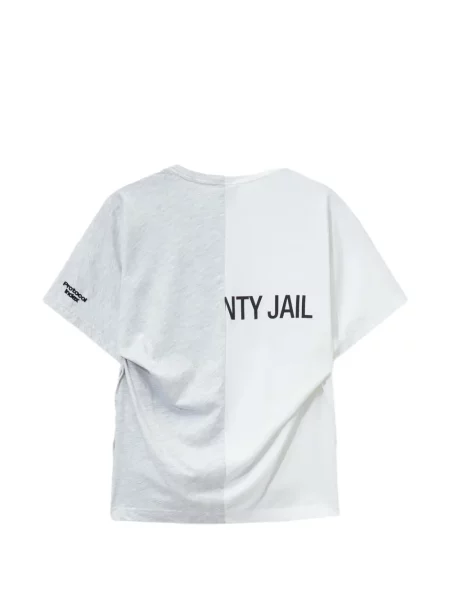 Tricou Protocol Index cu imagine alb
