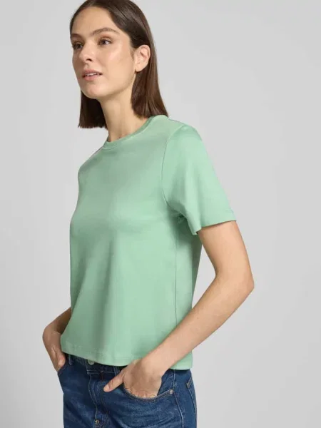 Basic T-shirt z okrągłym dekoltem Christian Berg Woman