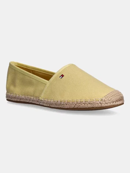 Еспадрили Tommy Hilfiger FLAG CANVAS ESPADRILLE жълто