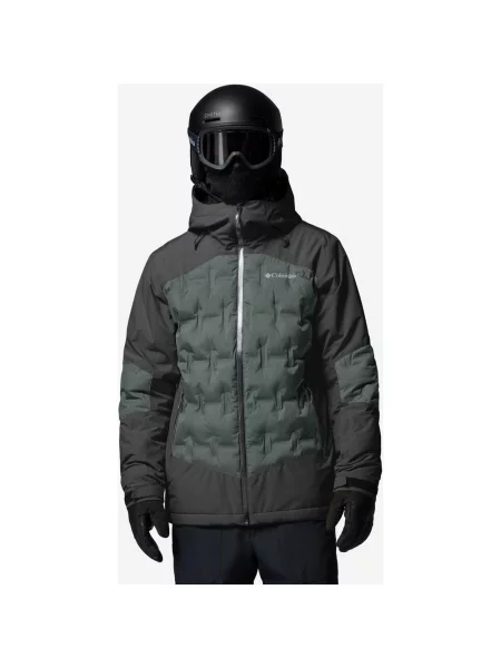 Kurtka z kapturem Columbia Alpine Break II ciemnoszary S szara