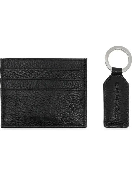 Portofel Emporio Armani din piele negru