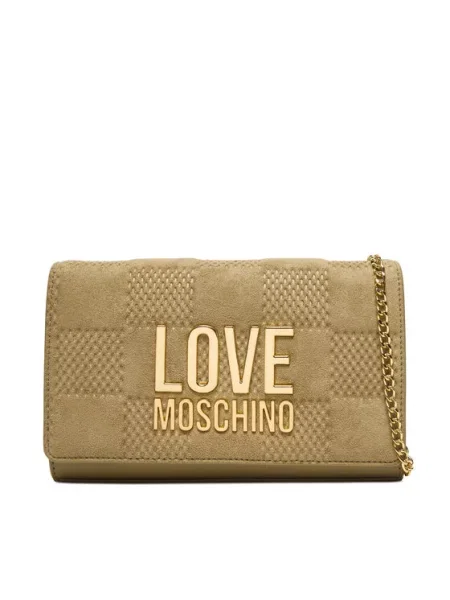 LOVE MOSCHINO Ročna torba bež