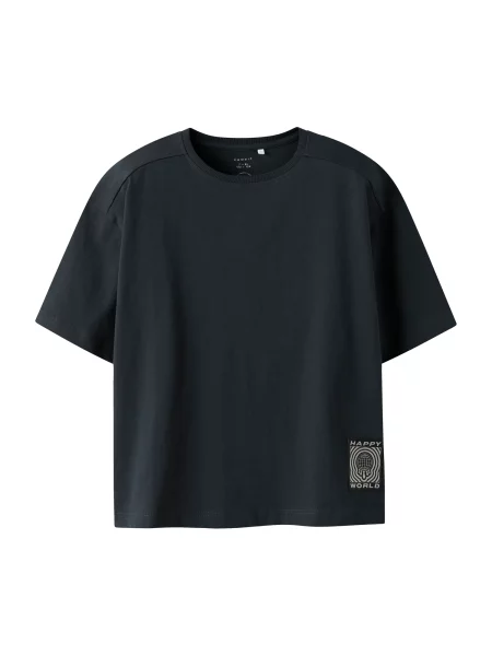 NAME IT Tricou NKMFrank' negru