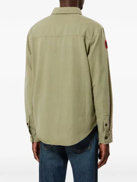 Košile Isabel Marant se záplatami zelená