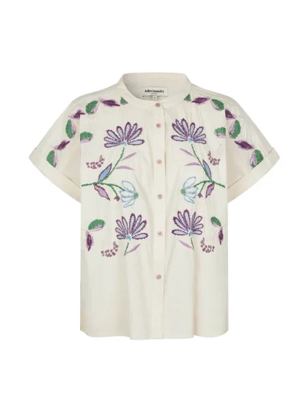 Koszula Lollys Laundry beżowa