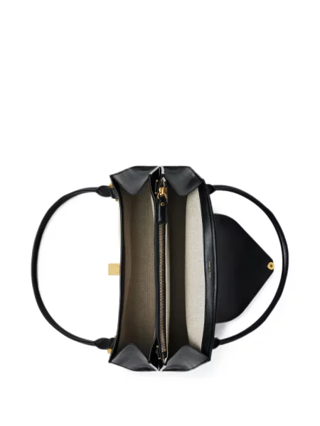 Geantă Versace din piele negru